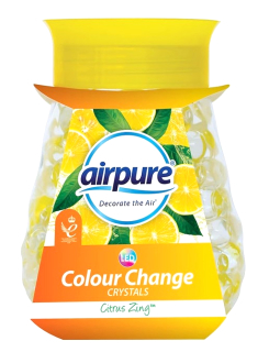 Airpure Colour Change Citrus Zing pachnące świecące kryształy 300 g
