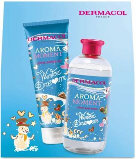 Zestaw upominkowy Dermacol Aroma Moment Winter dream (żel pod prysznic 250 ml, pianka do kąpieli 500 ml)